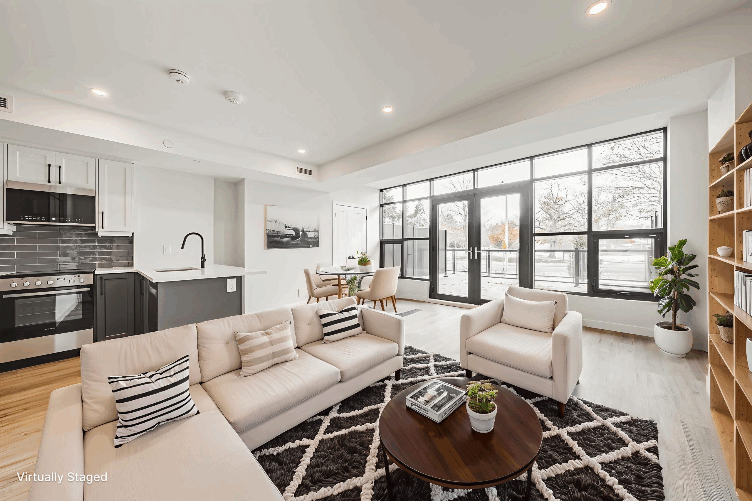 2-Unit-207 – Living Room – Scandinavian – 8