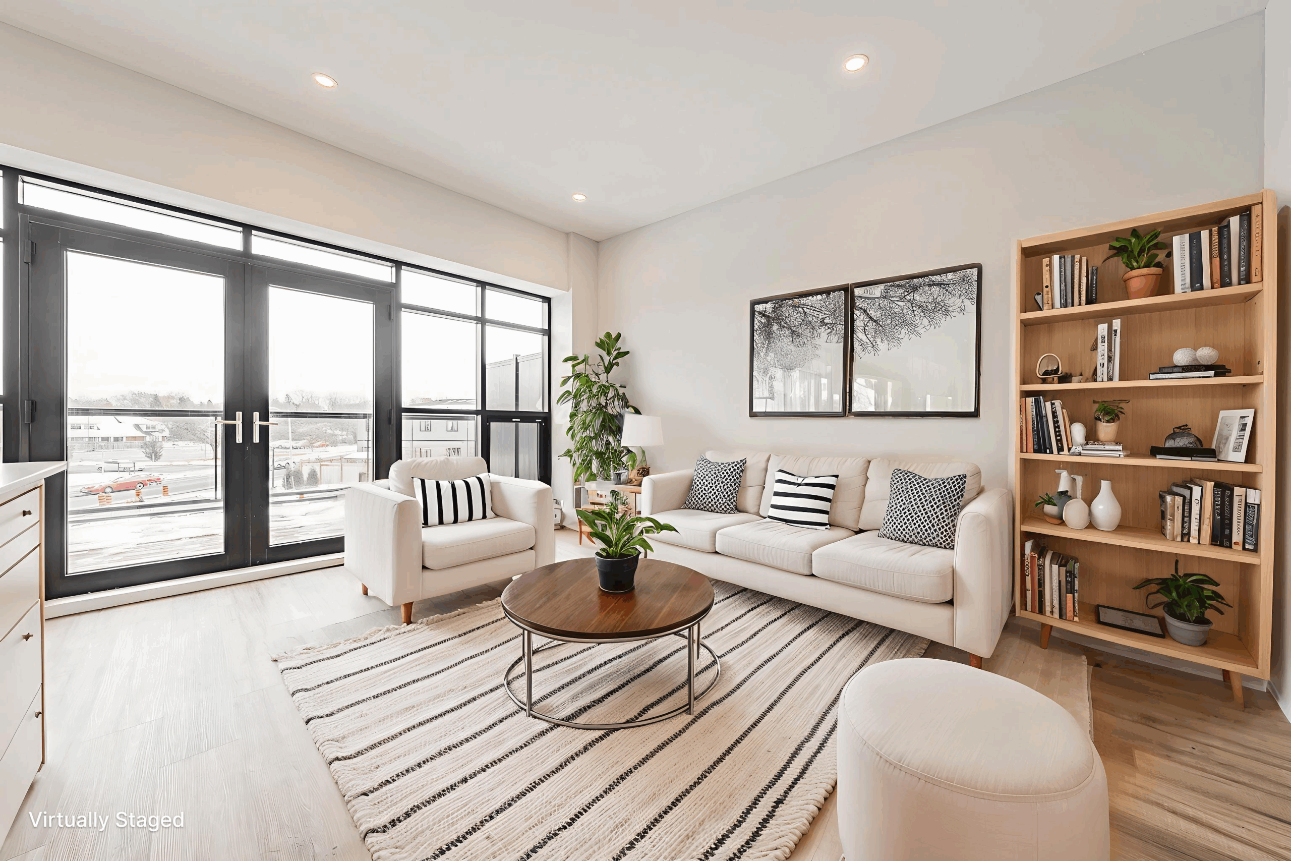 2-Unit-302 – Living Room – Scandinavian – 10